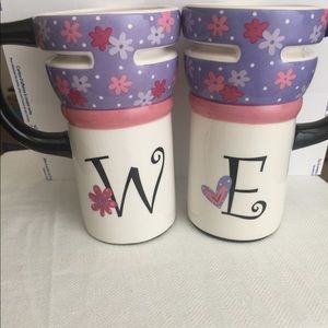 2 Decorated Mugs